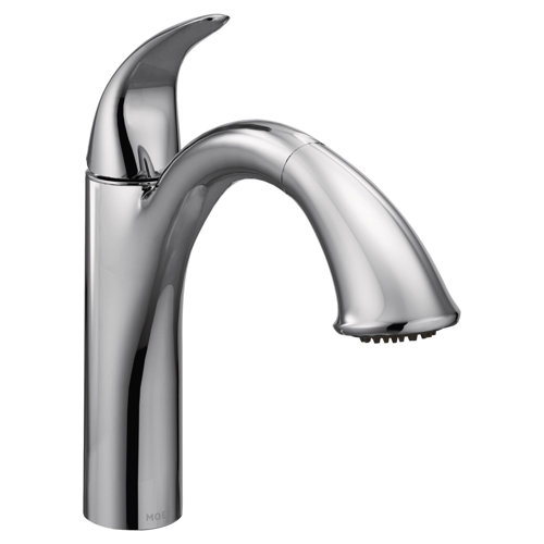 7545SRS,ORB,C Moen Camerist Pull Out Single Handle Kitchen Faucet with